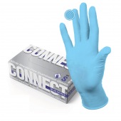 Перчатки нитриловые CONNECT Blue Nitrile